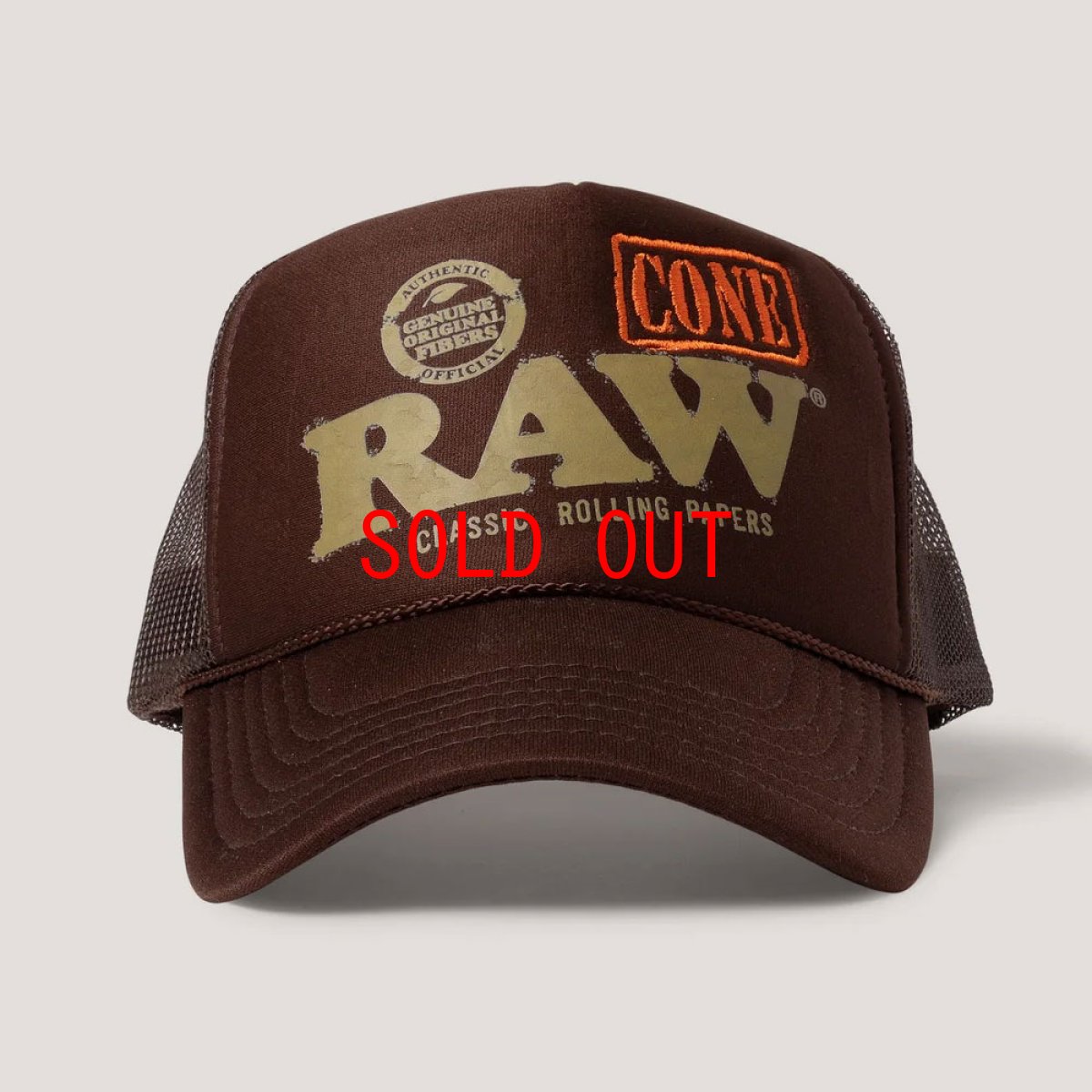 画像11: x Raw “Big Cone" Trucker Cap トラッカー メッシュ キャップ (11)