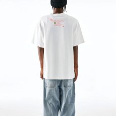 画像12: Colorful flowers embroidered S/S Tee ロゴ 半袖 Tシャツ (12)