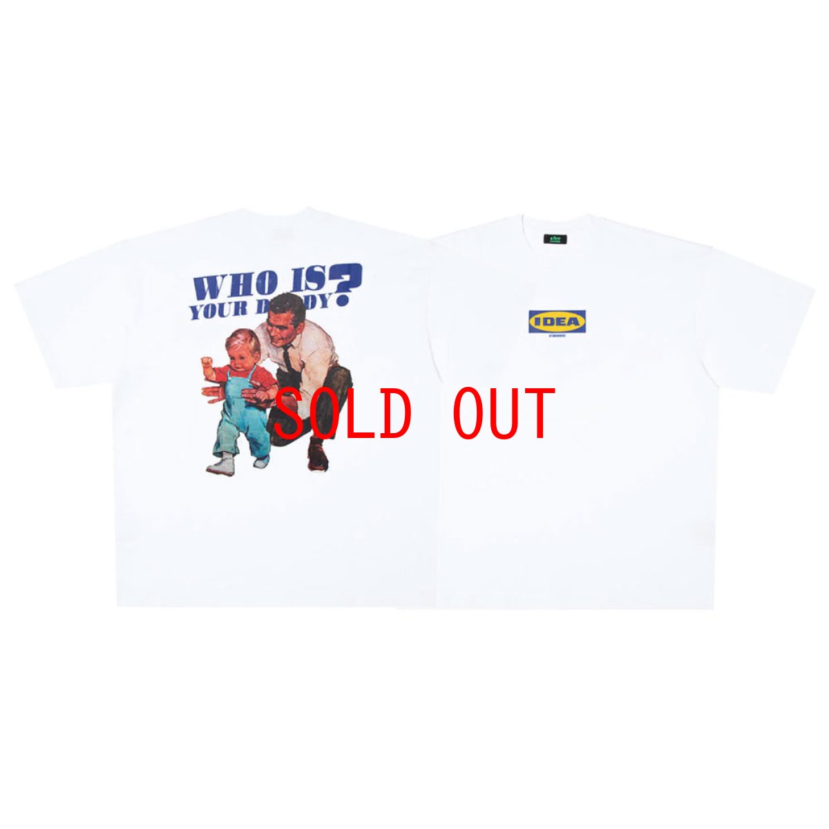 画像1: Who Is Your Daddy S/S Tee ロゴ 半袖 Tシャツ (1)