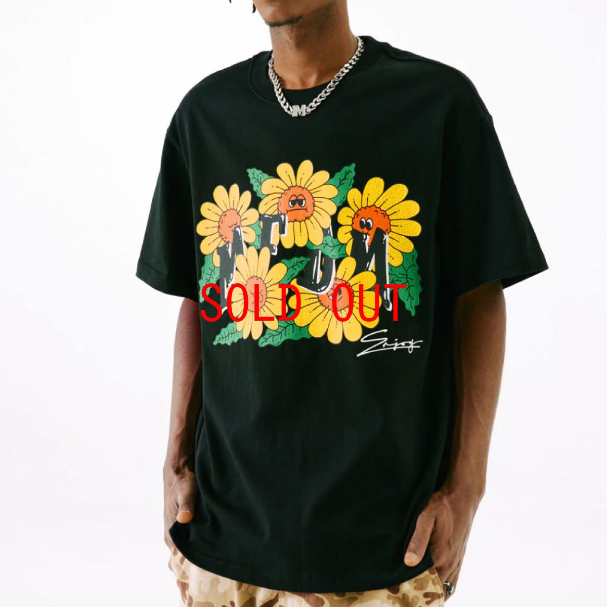 画像2: Sunflower Doll S/S Tee ロゴ 半袖 Tシャツ (2)