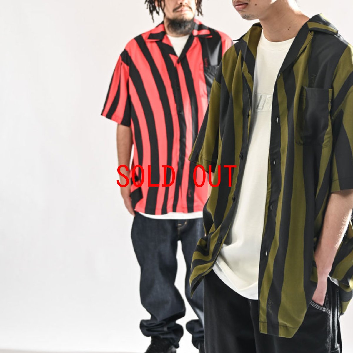 画像7: Distorted Stripe S/S Shirt 半袖 シャツ (7)