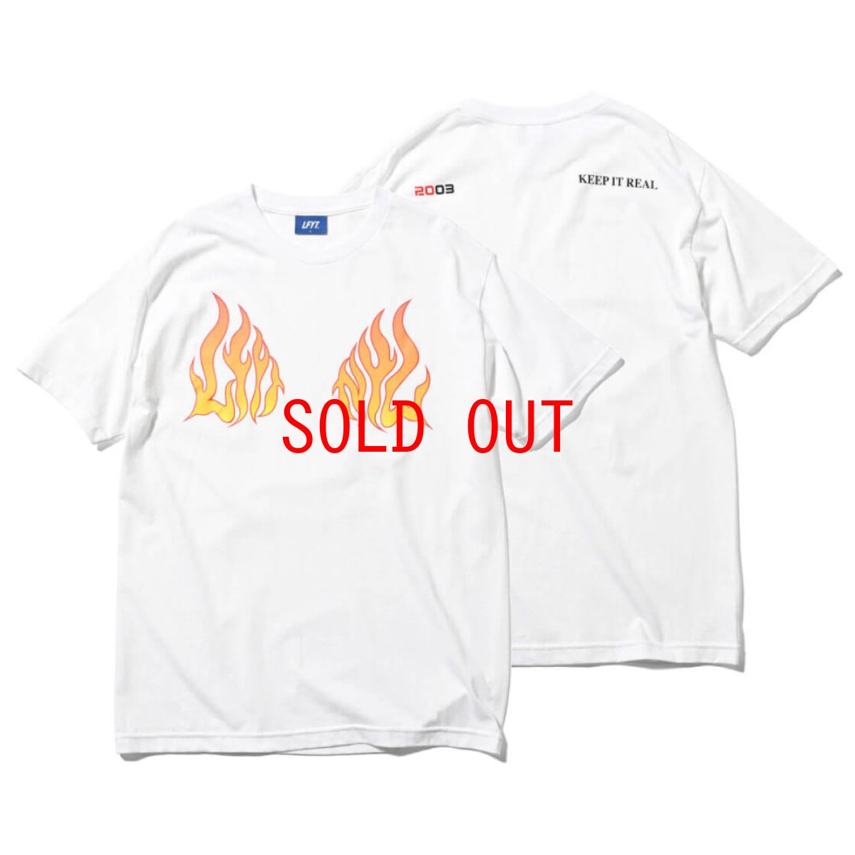 画像1: Flame S/S Tee 半袖 Tシャツ (1)