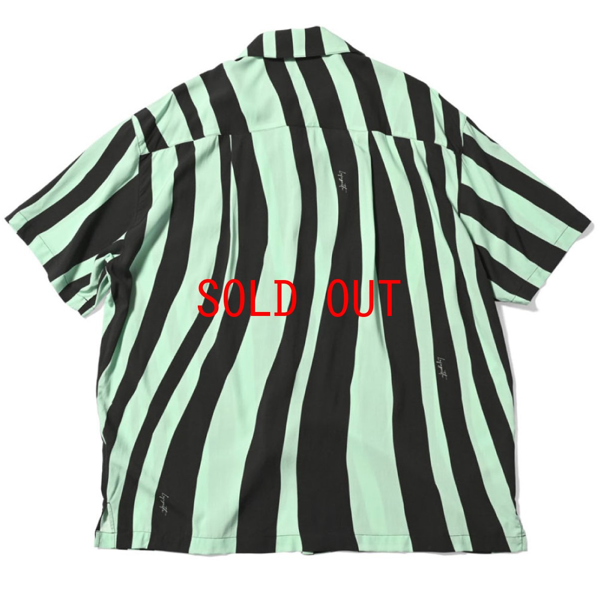 画像3: Distorted Stripe S/S Shirt 半袖 シャツ (3)