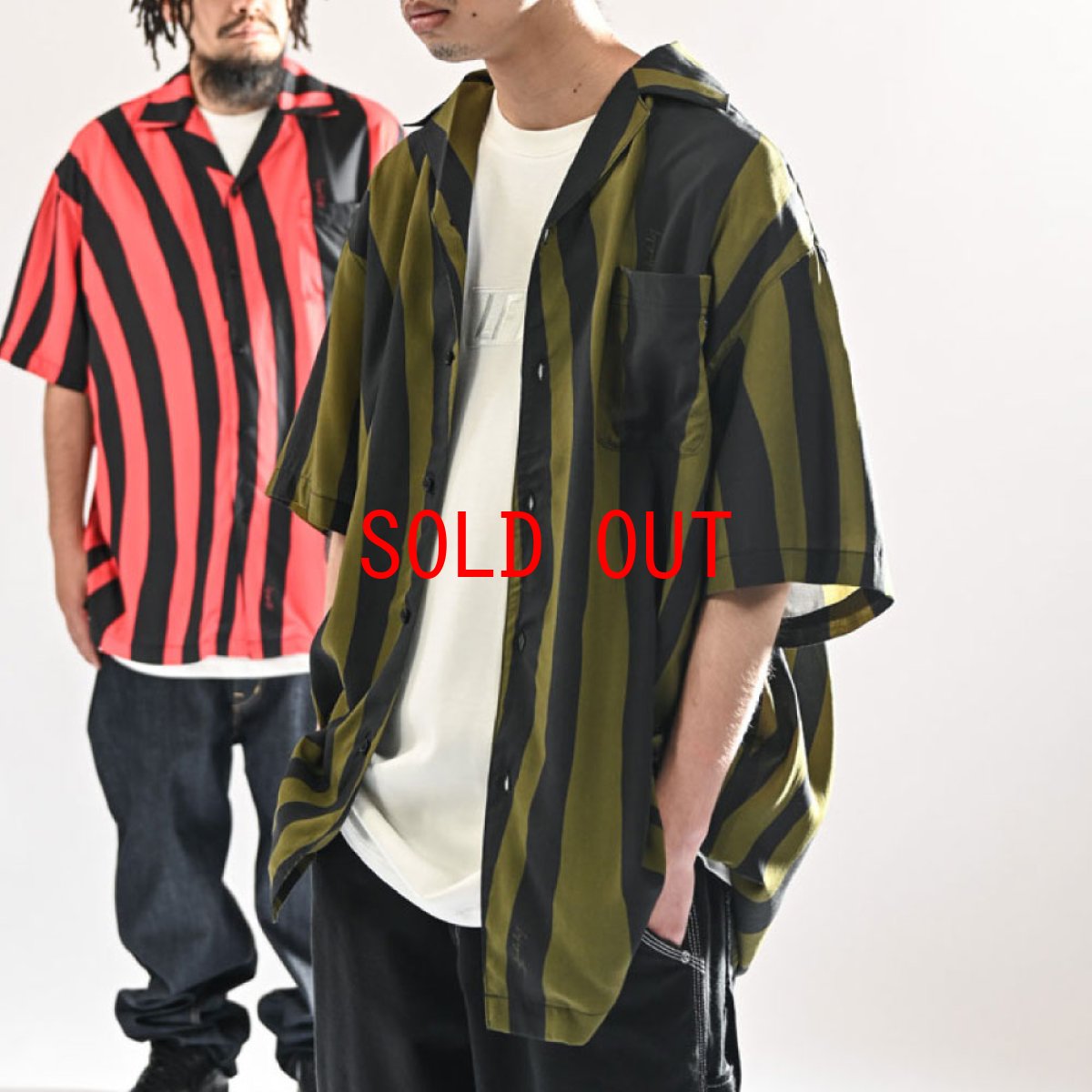 画像8: Distorted Stripe S/S Shirt 半袖 シャツ (8)