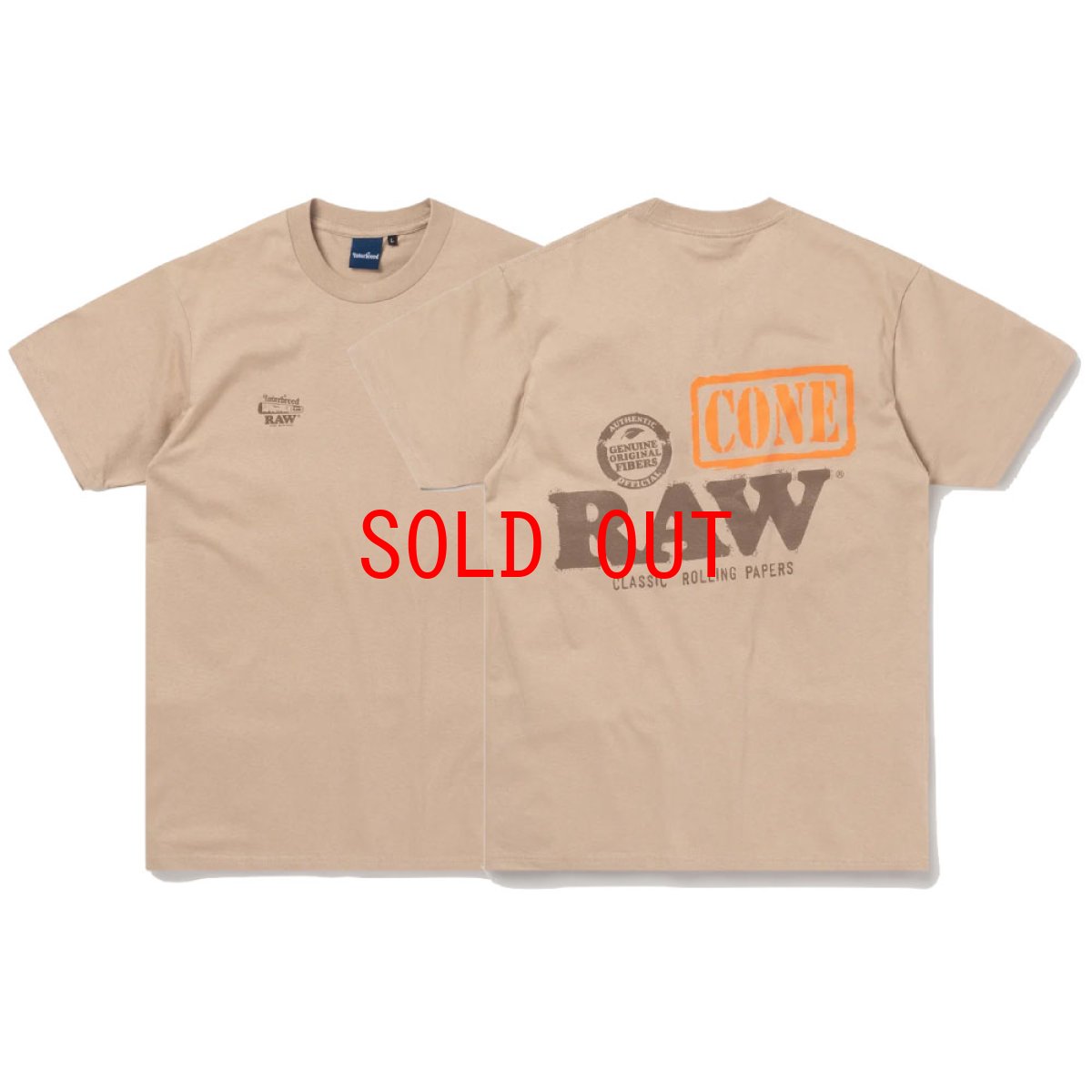 画像1: x Raw “Big Cone" S/S tee 半袖 Tシャツ (1)