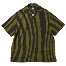 画像1: Distorted Stripe S/S Shirt 半袖 シャツ (1)
