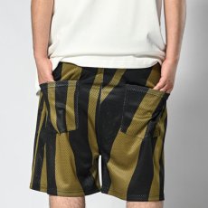 画像4: Distorted Stripe Mesh Shorts メッシュ ショーツ (4)