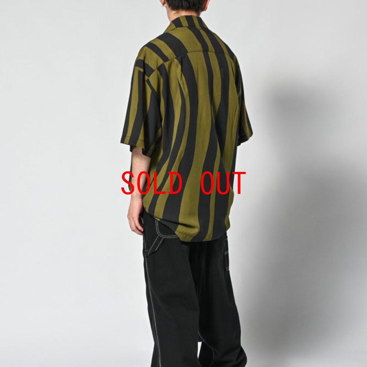 画像4: Distorted Stripe S/S Shirt 半袖 シャツ (4)