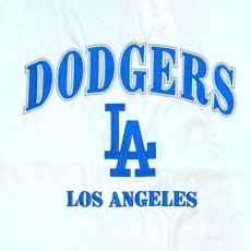 画像7: X Los Angeles Dodgers  embroidery Logo S/S Tee ロサンゼルス ドジャース 半袖 刺繍 Tシャツ 公式 Official  (7)