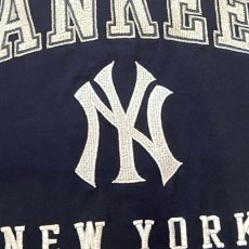 画像7: X New York Yankees embroidery Logo S/S Tee ニューヨーク ヤンキース 半袖 刺繍 Tシャツ 公式 Official  (7)