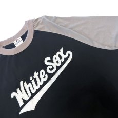 画像8: X Chicago White Sox Script Logo Raglan S/S Tee シカゴ ホワイトソックス 半袖 ラグラン Tシャツ 公式 Official  (8)