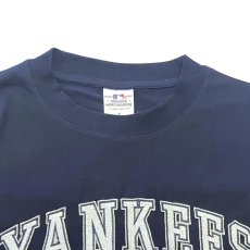 画像6: X New York Yankees embroidery Logo S/S Tee ニューヨーク ヤンキース 半袖 刺繍 Tシャツ 公式 Official  (6)