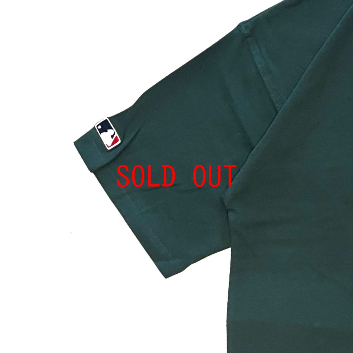 画像5: X Oakland Athletics embroidery Logo S/S Tee オークランド アスレチックス 半袖 刺繍 Tシャツ 公式 Official  (5)