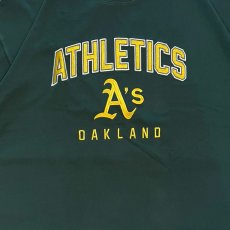 画像8: X Oakland Athletics embroidery Logo S/S Tee オークランド アスレチックス 半袖 刺繍 Tシャツ 公式 Official  (8)