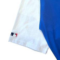 画像4: X Los Angeles Dodgers Script Logo Raglan S/S Tee ロサンゼルス ドジャース 半袖 ラグラン Tシャツ 公式 Official  (4)