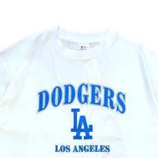 画像3: X Los Angeles Dodgers  embroidery Logo S/S Tee ロサンゼルス ドジャース 半袖 刺繍 Tシャツ 公式 Official  (3)