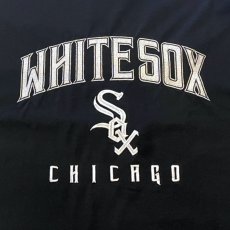 画像5: X Chicago White Sox embroidery Logo S/S Tee シカゴ ホワイトソックス 半袖 刺繍 Tシャツ 公式 Official  (5)