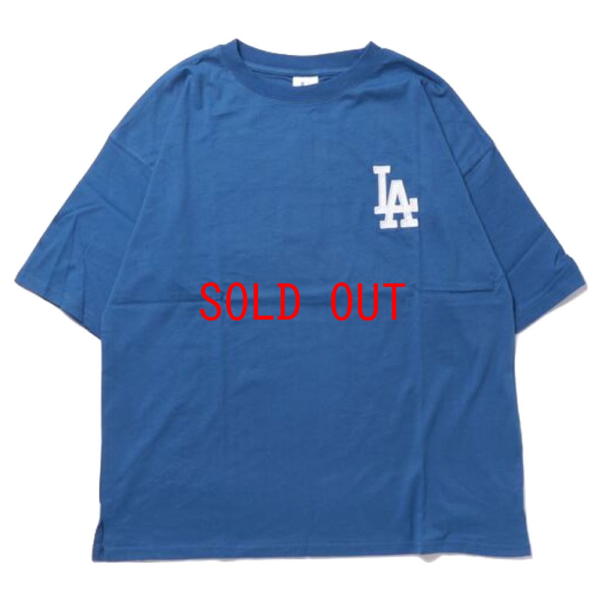 画像2: X Los Angeles Dodgers Logo S/S Tee ロサンゼルス ドジャース 半袖 刺繍 Tシャツ 公式 Official  (2)