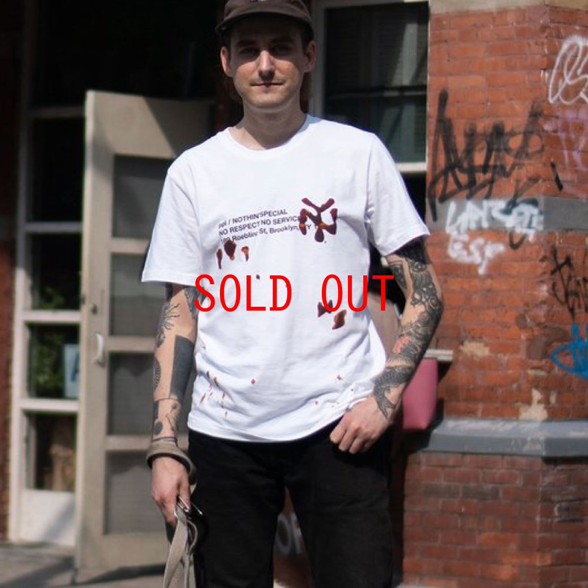 画像5: × PPL BROOKLYN Spilled Coffee Logo S/S Tee ロゴ 半袖 Tシャツ (5)