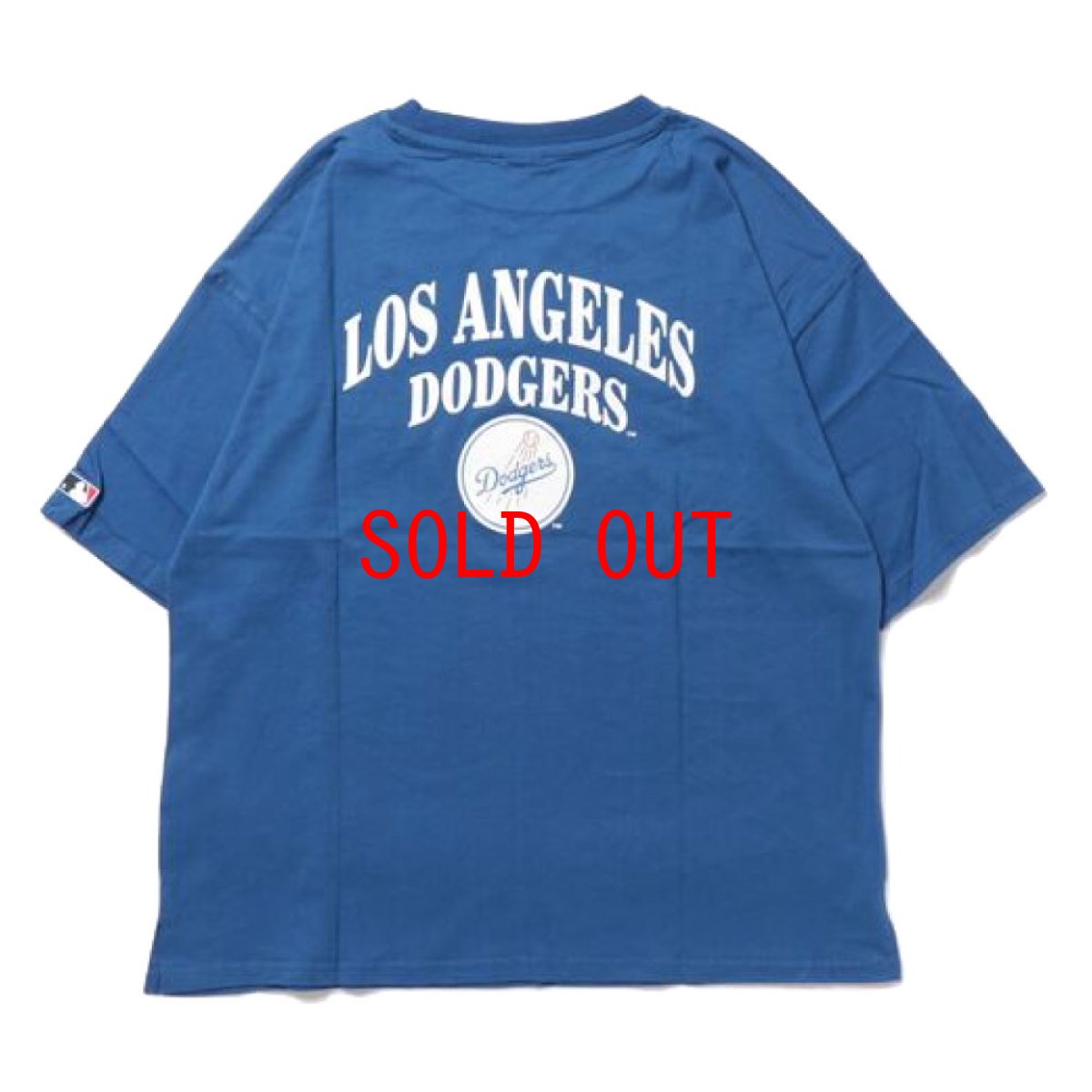 画像3: X Los Angeles Dodgers Logo S/S Tee ロサンゼルス ドジャース 半袖 刺繍 Tシャツ 公式 Official  (3)