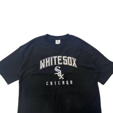 画像6: X Chicago White Sox embroidery Logo S/S Tee シカゴ ホワイトソックス 半袖 刺繍 Tシャツ 公式 Official  (6)