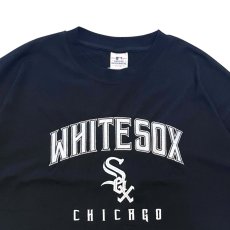 画像3: X Chicago White Sox embroidery Logo S/S Tee シカゴ ホワイトソックス 半袖 刺繍 Tシャツ 公式 Official  (3)