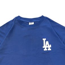 画像6: X Los Angeles Dodgers Logo S/S Tee ロサンゼルス ドジャース 半袖 刺繍 Tシャツ 公式 Official  (6)