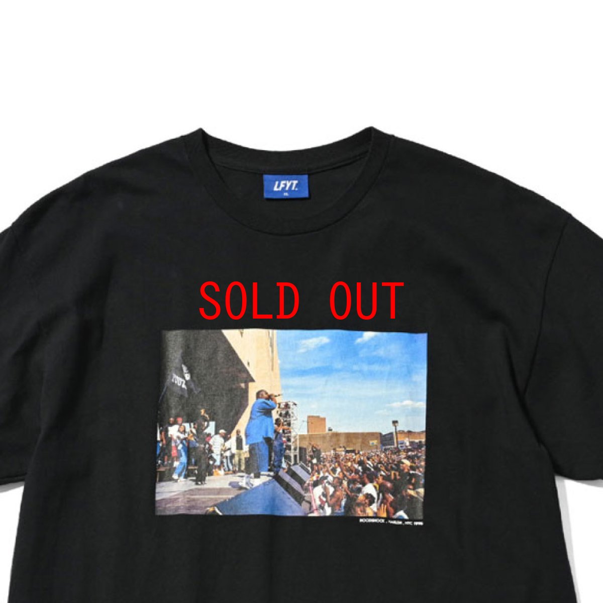 画像1: × T.Eric Monroe Biggie 1996 Hoodshock S/S Tee T. エリック・モンロービギー 半袖 Tシャツ (1)