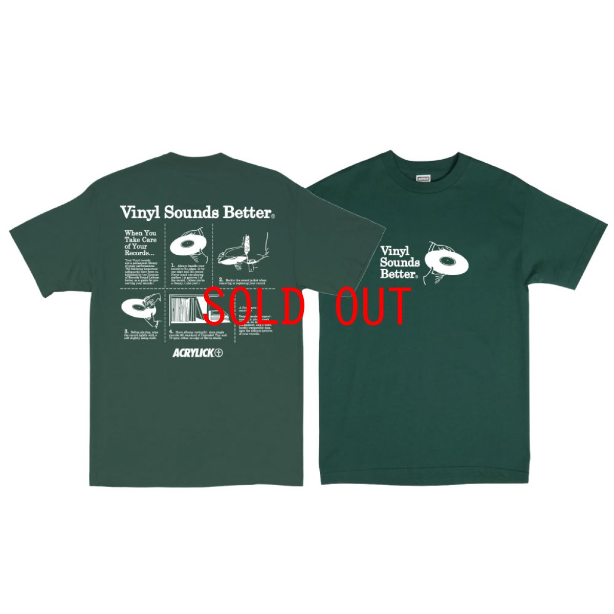 画像10: Vinyl Sounds Better S/S Tee バイナル サウンド 半袖 Tシャツ (10)