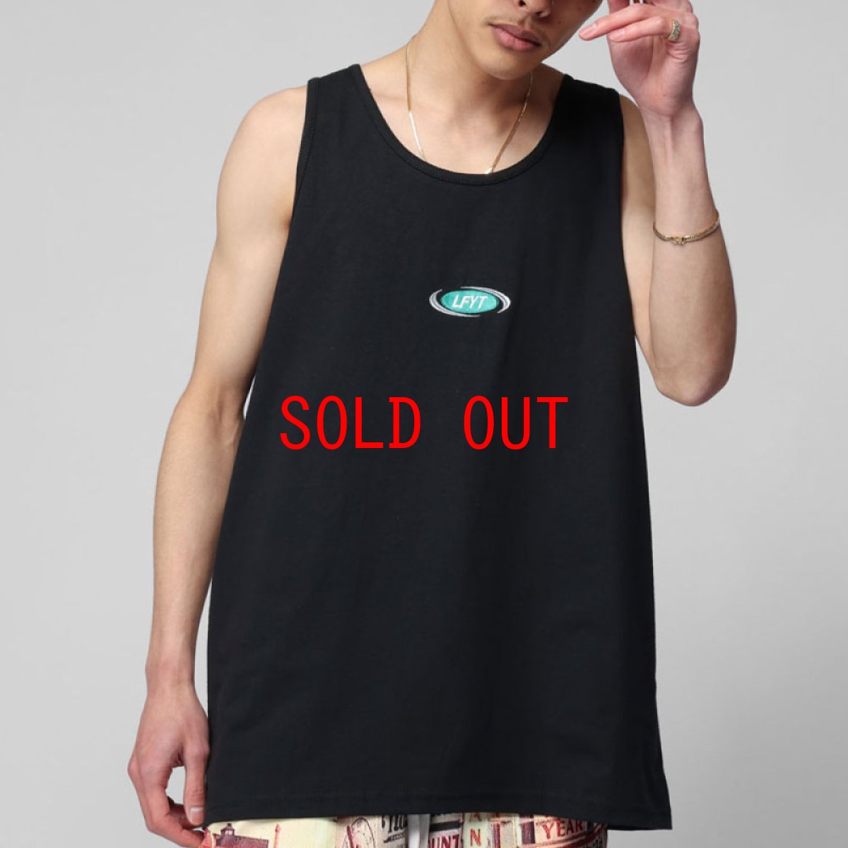 画像1: Oval Logo Tanktop ロゴ タンクトップ (1)