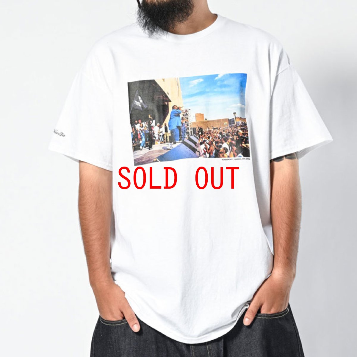 画像3: × T.Eric Monroe Biggie 1996 Hoodshock S/S Tee T. エリック・モンロービギー 半袖 Tシャツ (3)