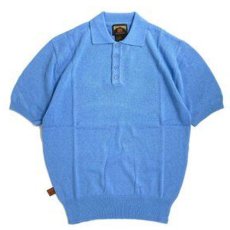 画像1: Charlie Brown S/S Knit Solid Polo Shirts チャーリー ブラウン ニット ポロ シャツ (1)