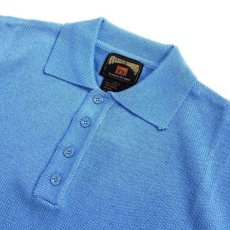 画像2: Charlie Brown S/S Knit Solid Polo Shirts チャーリー ブラウン ニット ポロ シャツ (2)