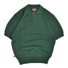 画像1: Charlie Brown S/S Knit Solid Polo Shirts チャーリー ブラウン ニット ポロ シャツ (1)