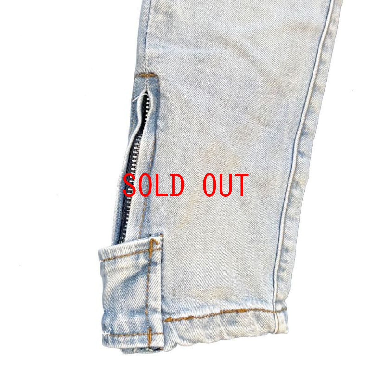 画像9: PRSTGE Zip Cargo Skinny Jeans v4 Premium Denim Pants デニム カーゴ スキニー パンツ (9)