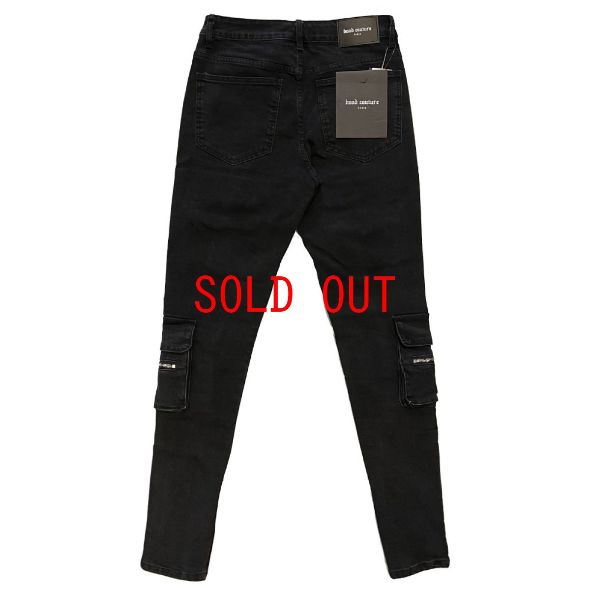 画像4: PRSTGE Zip Cargo Skinny Jeans v3 Premium Denim Pants デニム カーゴ スキニー パンツ (4)