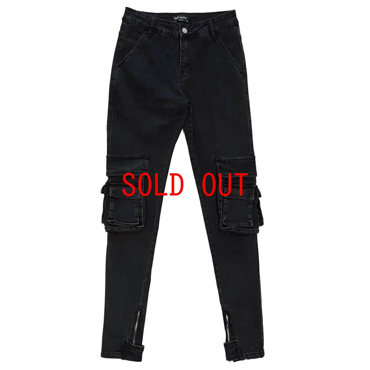 画像2: PRSTGE Zip Cargo Skinny Jeans v4 Premium Denim Pants デニム カーゴ スキニー パンツ (2)