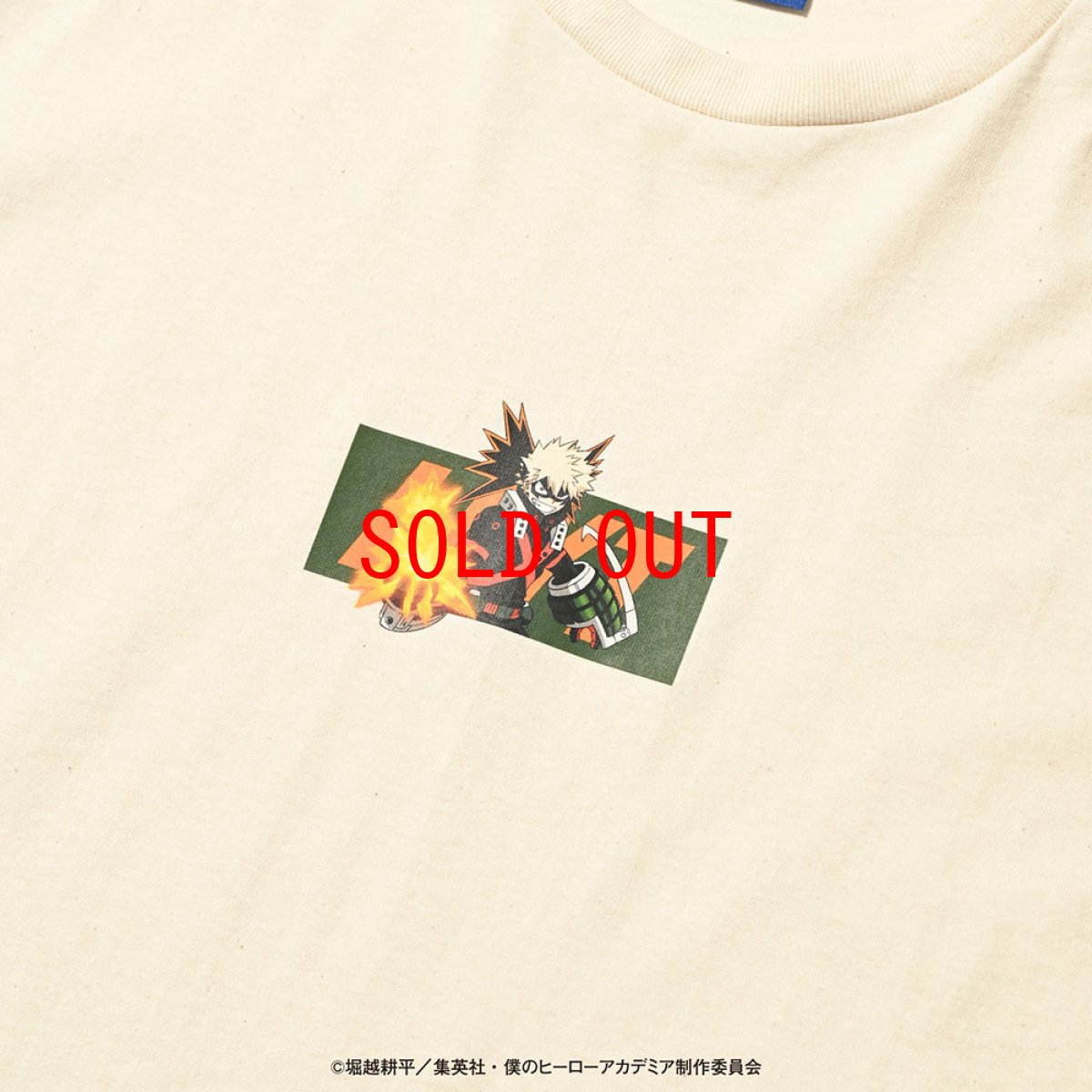 画像3: × 僕のヒーローアカデミア Box Logo S/S Tee 爆豪勝己 半袖 Tシャツ (3)