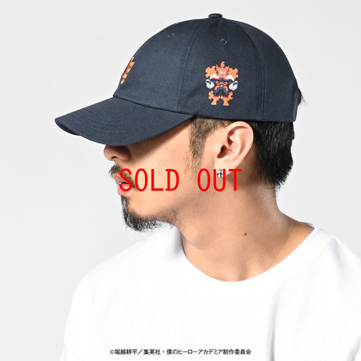 画像6: × 僕のヒーローアカデミア LF Logo Ball Cap エンデヴァー ホークス ボール キャップ 帽子 (6)