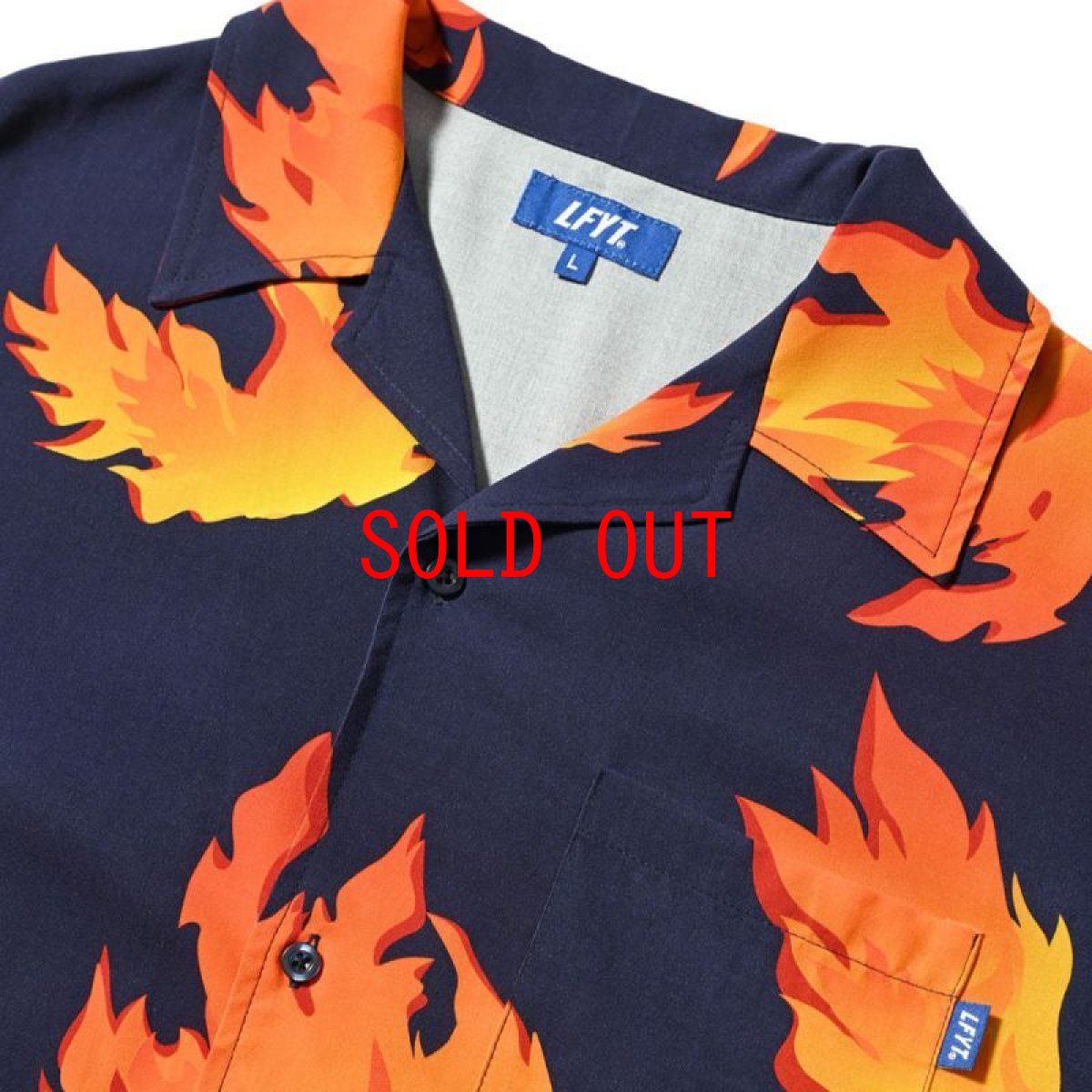 画像2: × 僕のヒーローアカデミア エンデヴァー S/S Shirt 半袖 シャツ (2)