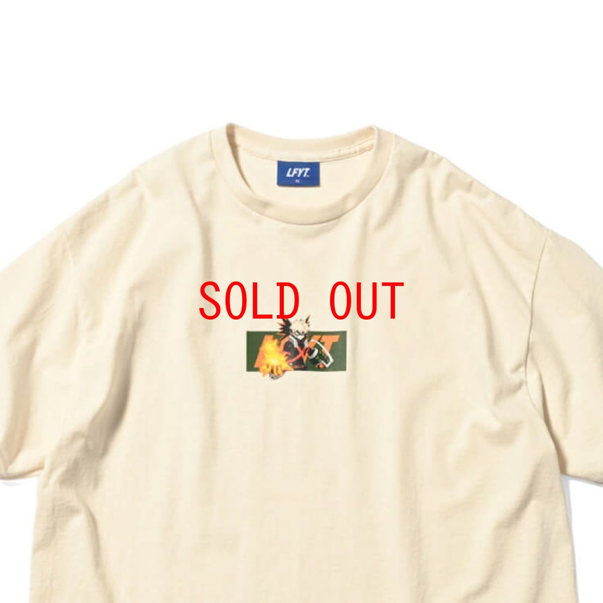 画像5: × 僕のヒーローアカデミア Box Logo S/S Tee 爆豪勝己 半袖 Tシャツ (5)