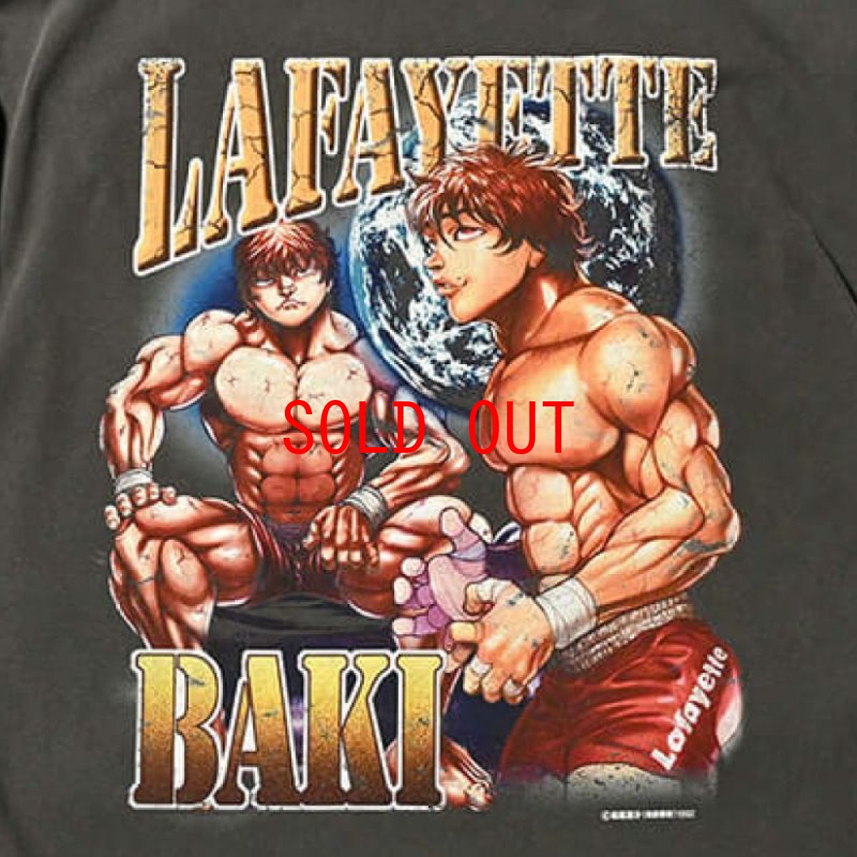 画像5: × Grappler Baki "HANMA BAKI" S/S Tee グラップラー刃牙 半袖 Tシャツ (5)