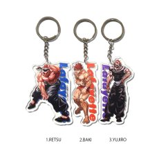 画像5: × Grappler Baki Acrylic Key Chain アクリル キーホルダー (5)