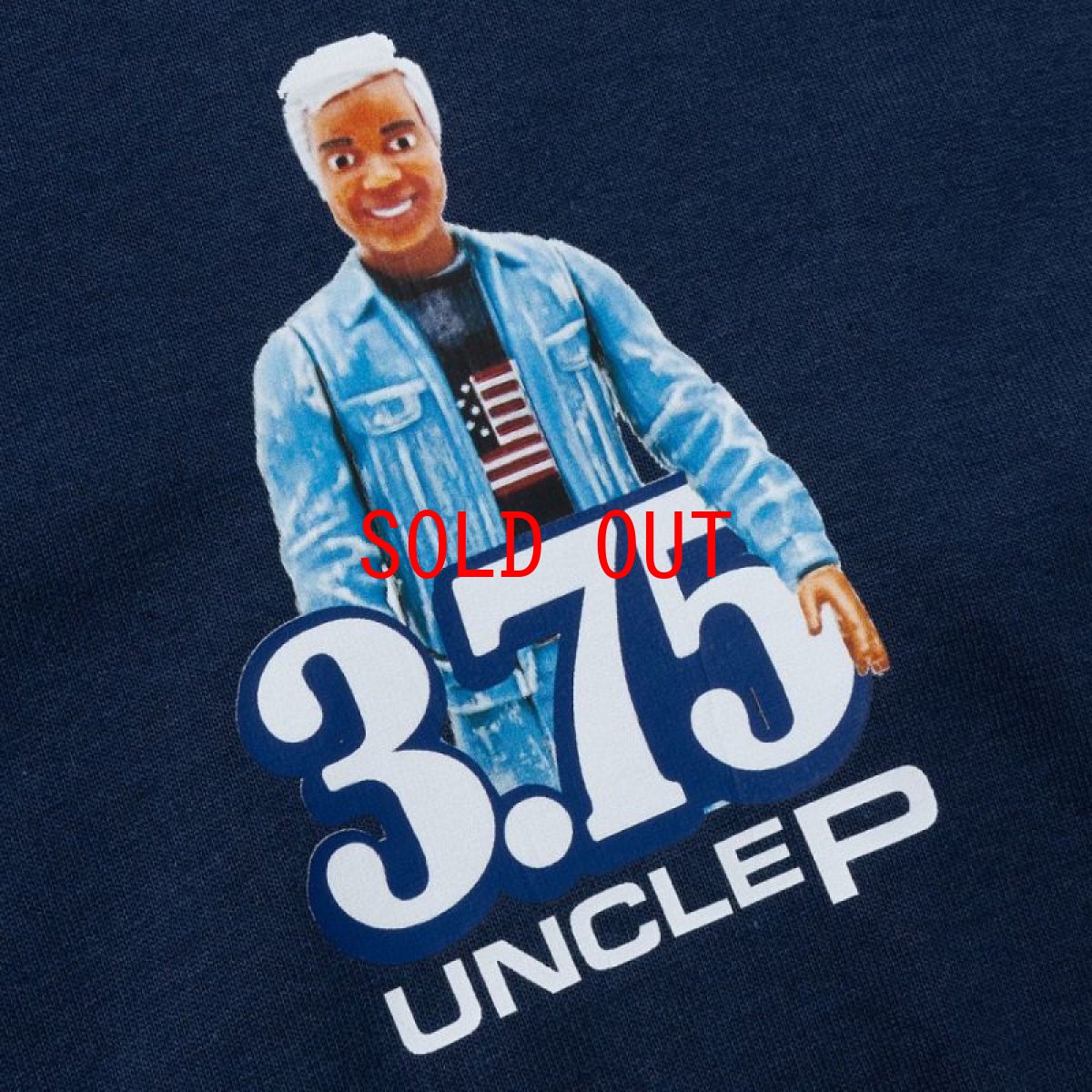 画像2: Uncle P Promo S/S Tee Navy 半袖 Tシャツ (2)