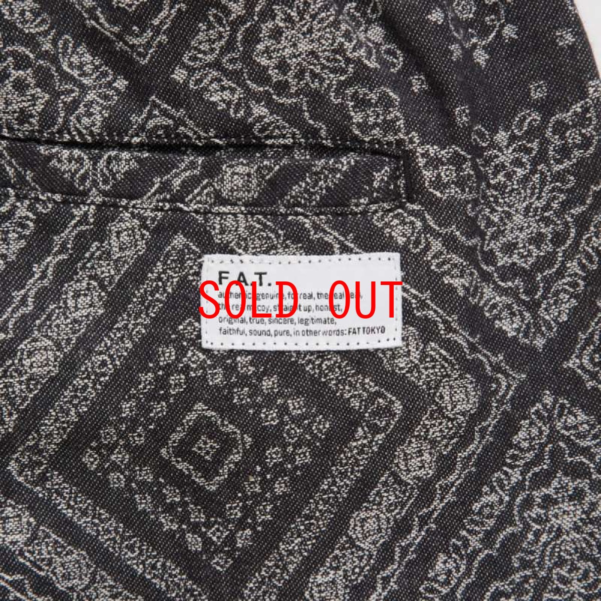 画像4: Gigahank Relax Easy Pants Bandana リラックス イージー パンツ (4)