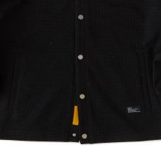 画像8: WAFFGAN Solid Waffle Cardigan Black ソリッド ワッフル スナップ カーディガン (8)