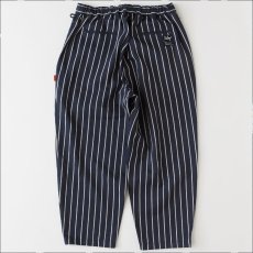 画像3: × Cookman Chefripe Relax Easy Pants Navy × クックマン リラックス ストライプ イージー パンツ (3)