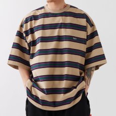 画像1: Granbo S/S Tee 半袖 ボーダー Tシャツ (1)