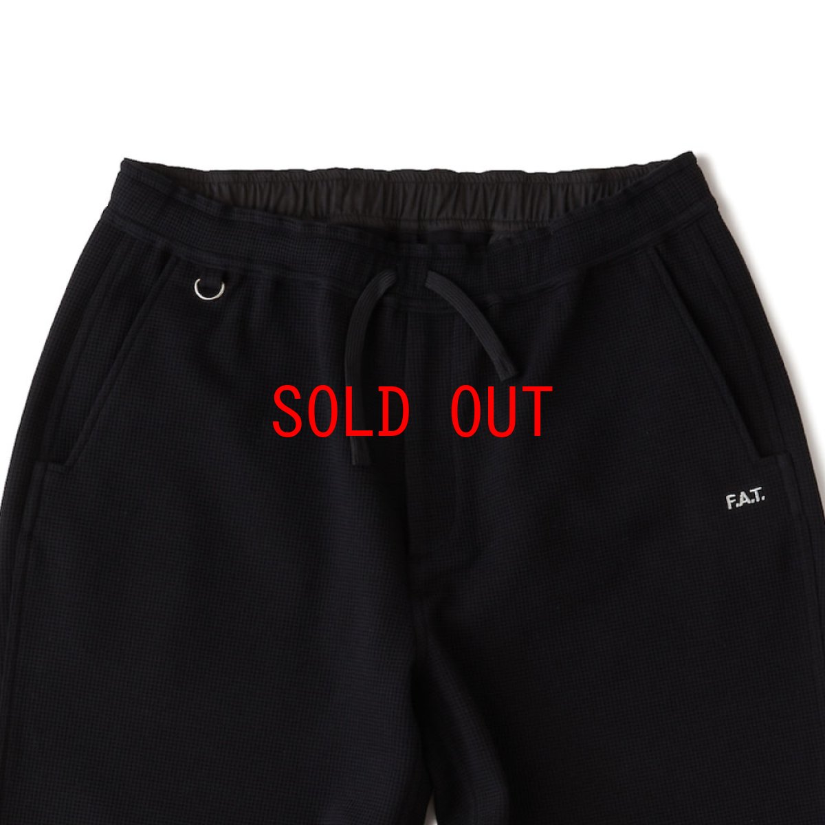 画像8: WAFFLEX Relax Easy Pants Black リラックス イージー パンツ (8)