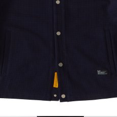 画像8: WAFFGAN Solid Waffle Cardigan Navy ソリッド ワッフル スナップ カーディガン (8)